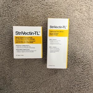 StriVectin-TL Neck Cream & Tightening Face Serum Set New